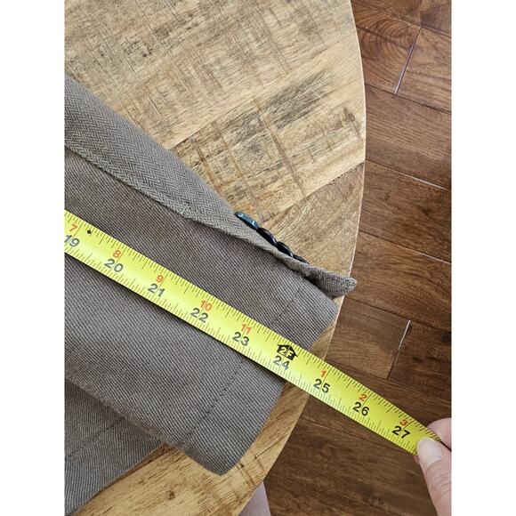 Sisley Wool Blend Blazer Military Field Women’s Size 8/44 Slim Fit Made in Italy - Picture 11 of 16